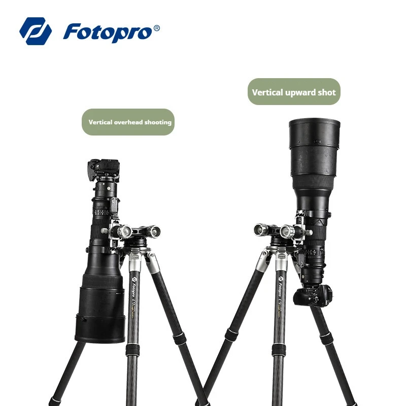 Fotopro E6 Golden Eagle Cantilever Head – Specifically designed for bird photography, moon photography and long-focus lenses
