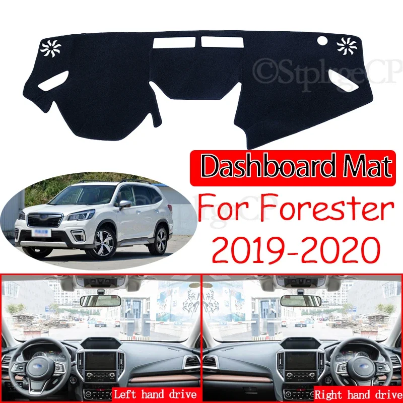 

Anti-UV Car Accessories Rug for Subaru Forester 2019 2020 SK Anti-Slip Mat Dashboard Cover Pad Sunshade Dashmat Protect Carpet