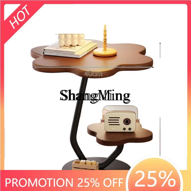 

ZYY side several bedrooms bedside table balcony potted plant rack bedroom balcony living room petal small table