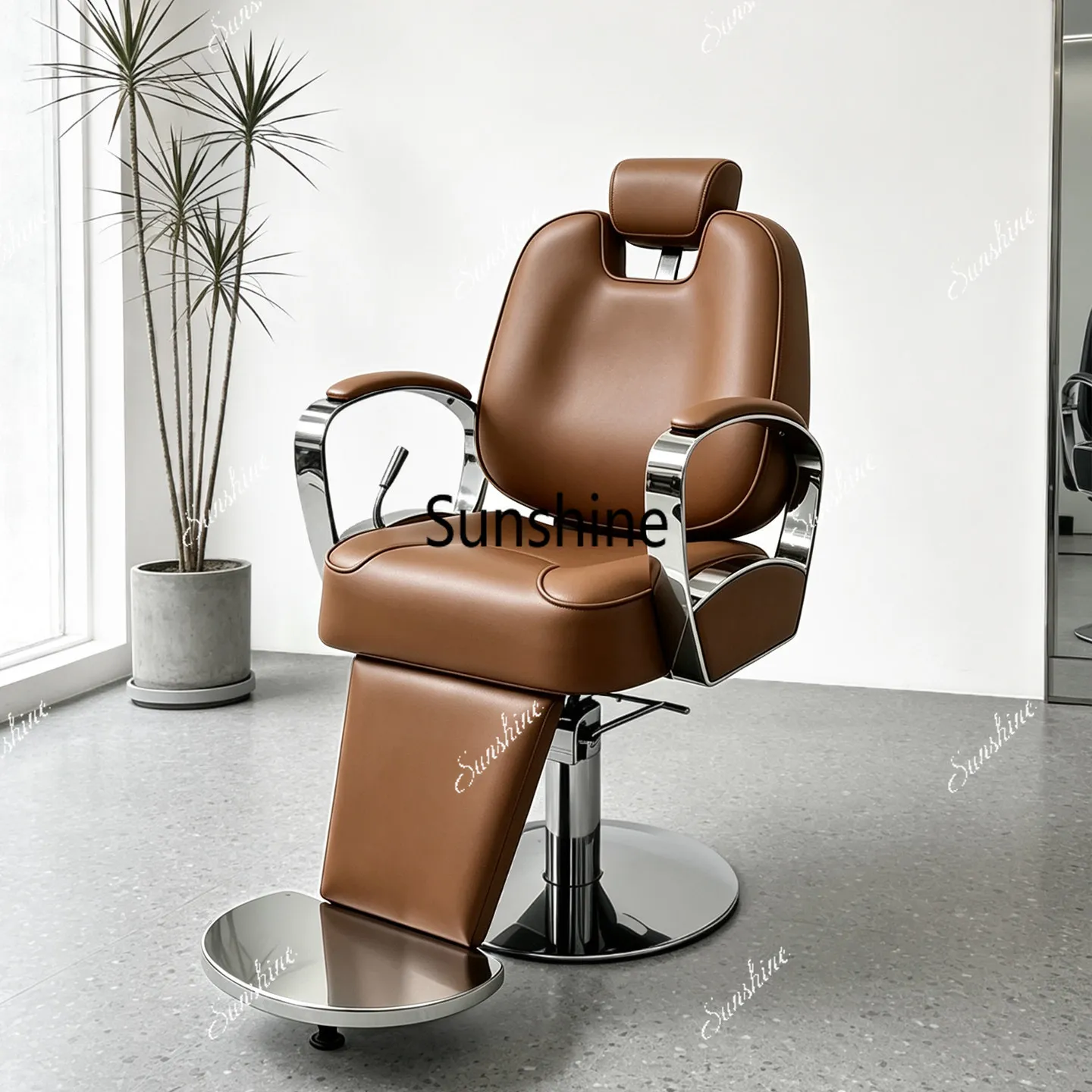 Salon barber shop hair cutting chair hair salon special can be put down