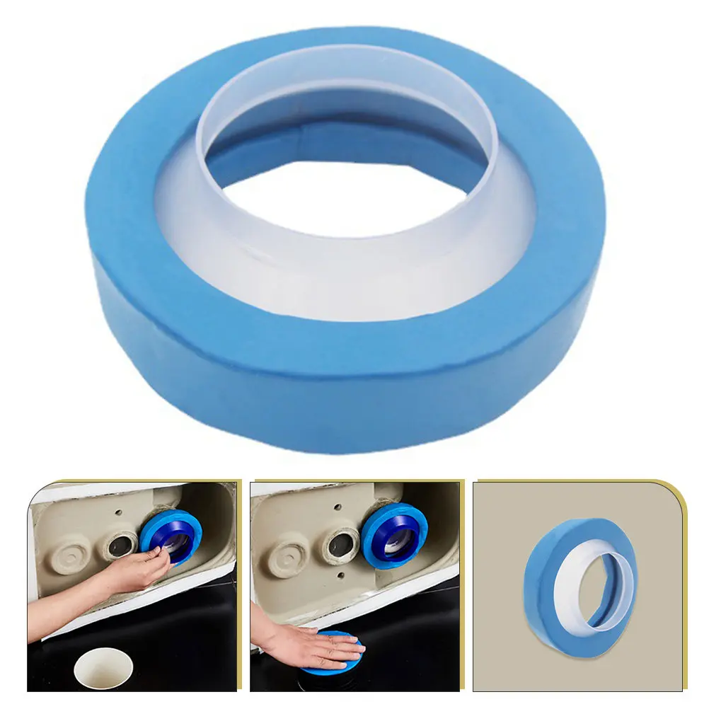 

Universal Thick Rubber Toilet Seal Ring Leak Proof Odor Proof Stink Pot Flange Wax Ring Closestool Gasket Toilet Bowl Gasket
