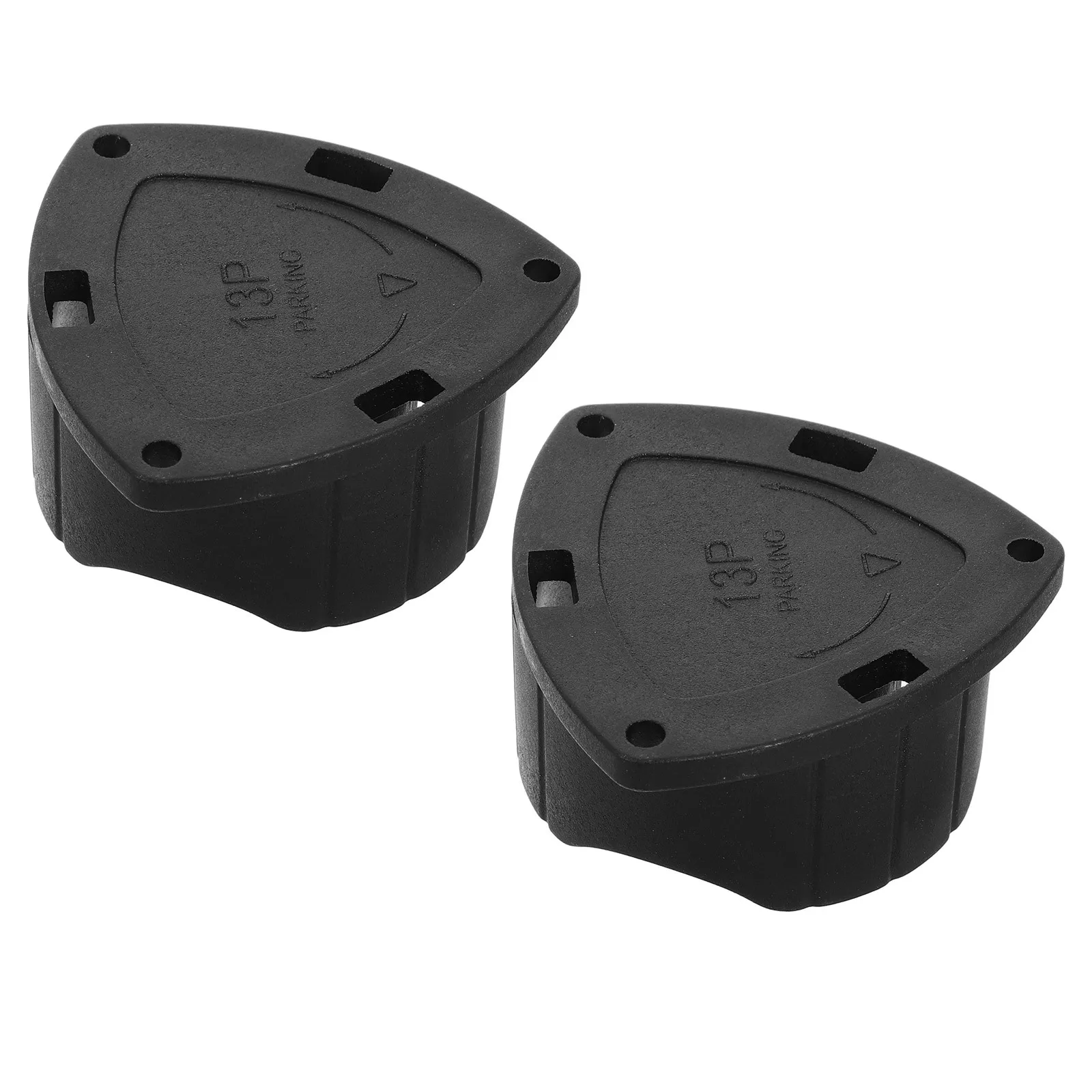 

2 шт. защитные колпачки для 13-контактного разъема прицепа, сверхпрочные заглушки для разъемов 13-контактных розеток для автодомов и прицепов, пыле- и водонепроницаемые