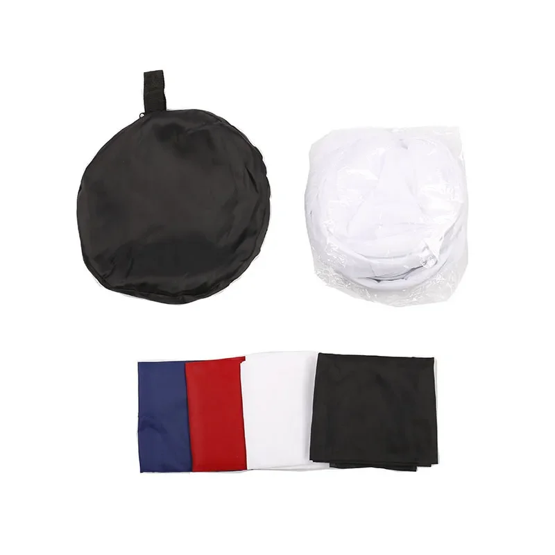 

White 80cm photography tent soft box with 4 color background cloth Photo Studio Shooting Tent Softbox Photography light softbox