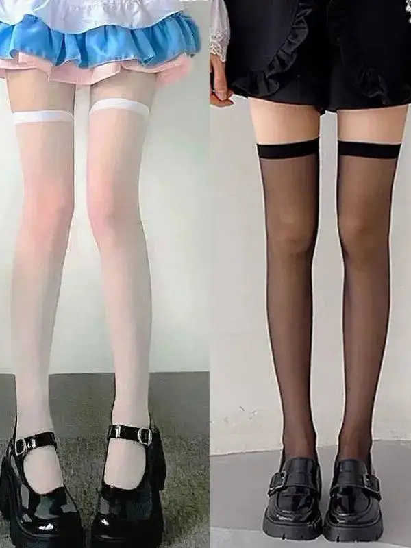 calze-estive-ultra-sottili-nere-e-bianche-al-ginocchio-leggings-traspiranti-alla-moda-per-donne