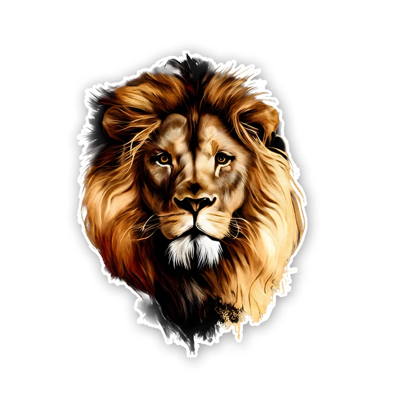 

DK356# Lion King Sticker Car Decals, Weather-Resistant Vinyl Stickers for Windows, Bumper Crafts-PVC Material Vehicle Decals