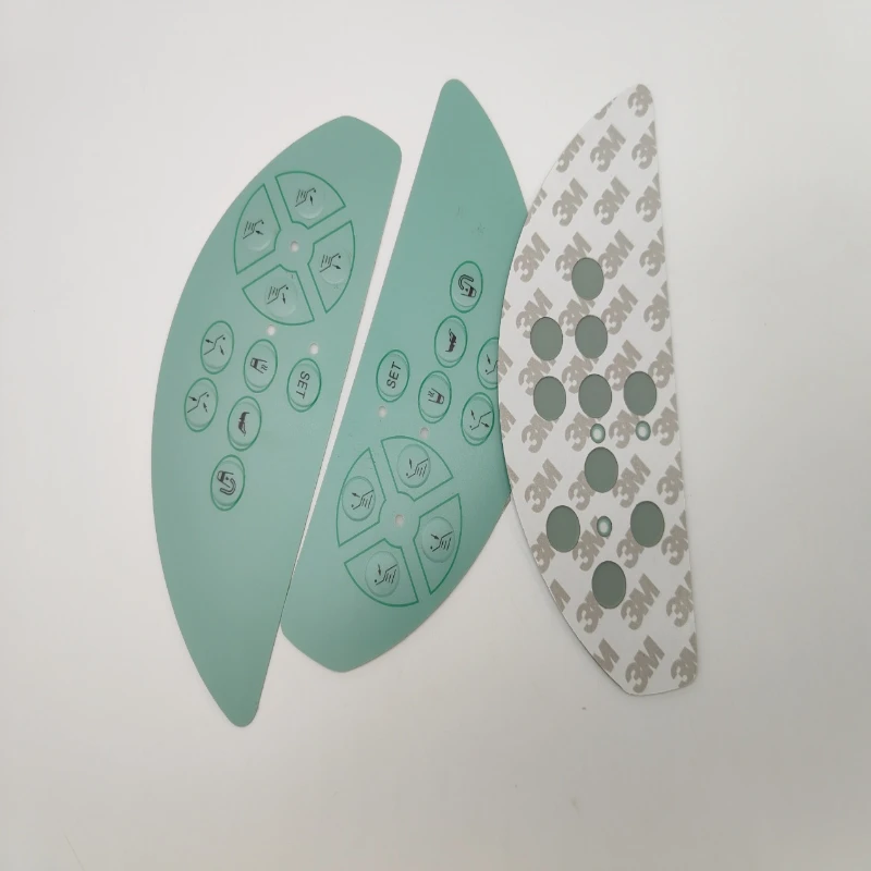 Dental Accessories Chair Main Switch Key Button Film Control Panel Stickers PVC Self-adhesive Label Dental Accessories Dentist