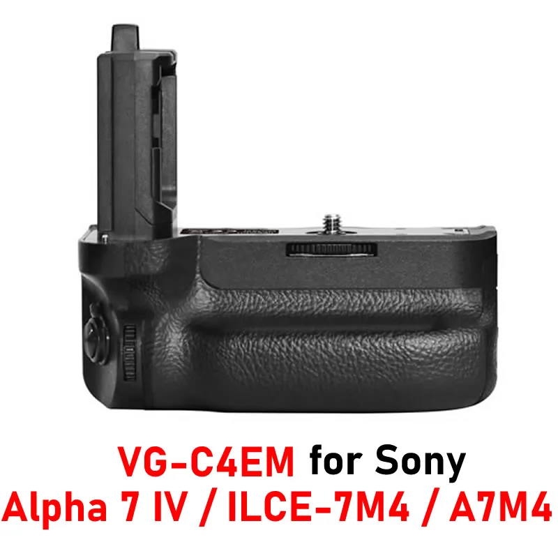 Aperto da bateria a7m4 VG-C4EM aperto vertical para sony a7m4 a7iv ILCE-7M4 aperto da bateria