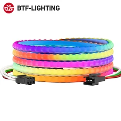 FCOB SPI RGB IC LED Light Strip DC5V Similar WS2812B Individually Addressable WS2812 160 LEDs Smart Pixels Magic FOB COB Light