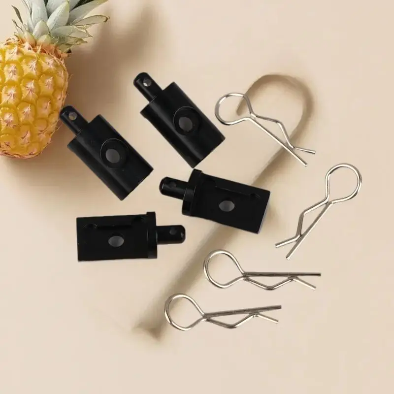 Componentes de atualização de liga de alumínio, montagens de carroceria, adequados para tamiya CW-01, lancheira, chassi de carro rc