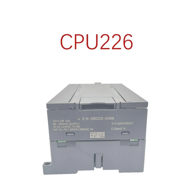 Cpu226 6es7 216-2bd23-0xb8 2ad23 compatível com simatic S7-200, cpu 226 cn, 220v ac 24di dc/16do, ethernet opcional