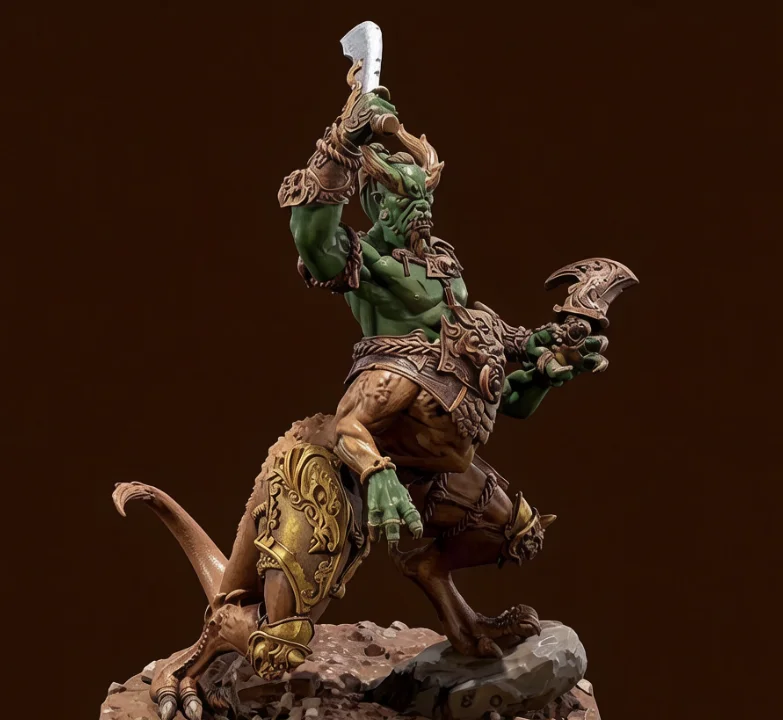 The height of man50mm 75mm 90mm Resin soldier kits Need to self draw and assemble（3D Printing ）TD-6985/3D