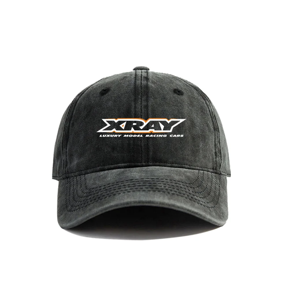 XRAY Racing Car Baseball Caps Distressed Hats Cap Men Women Retro Outdoor Summer Adjustable Hats