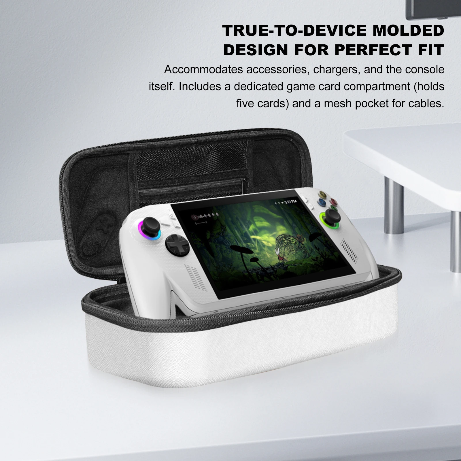 

For ROG XBOX Ally/ROG XBOX Ally X Accessories Hard Shell Carrying Case Portable Travel Case Shockproof Carrying Bag