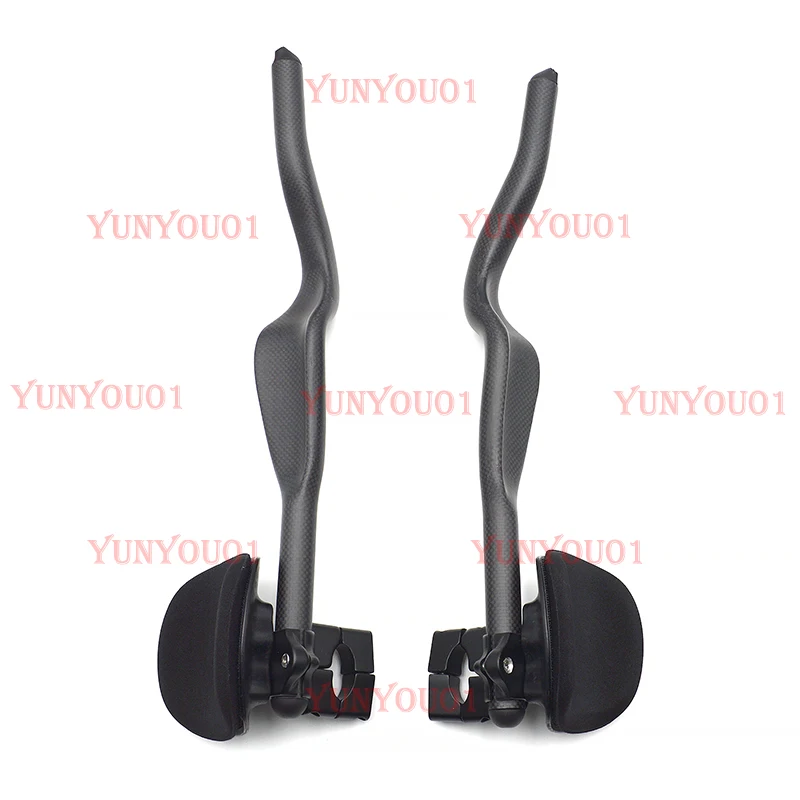 Standard-free Carbon Fiber Bicycle Auxiliary Rest Handle Is Compatible with Tt Rest Pair Handle, Special-shaped Rest Handle