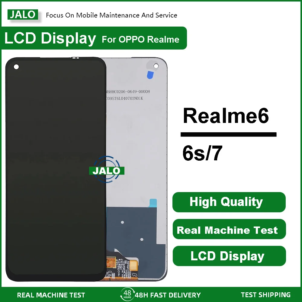 

JALO Screen Assembly Suitable for OPPO Realme 3PRO 5PRO 6 6S 7 Integrated Display LCD Display Touch Screen LCD Panel Replacement
