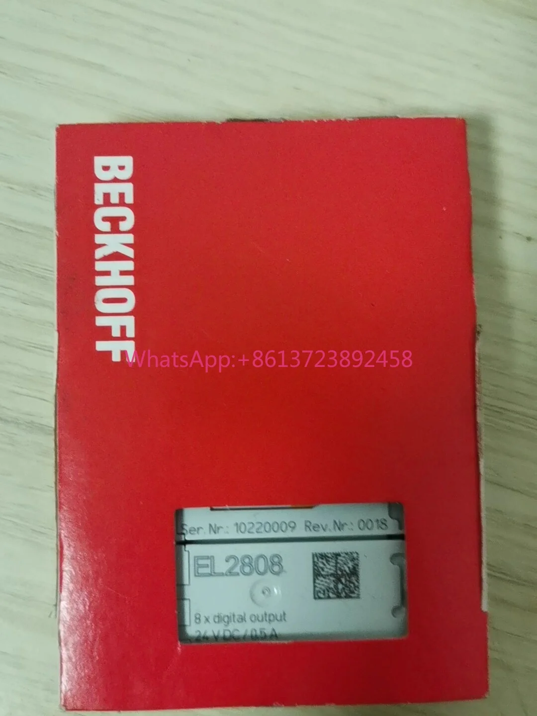 

Beckhoff module EL2808 original and genuine, high quality