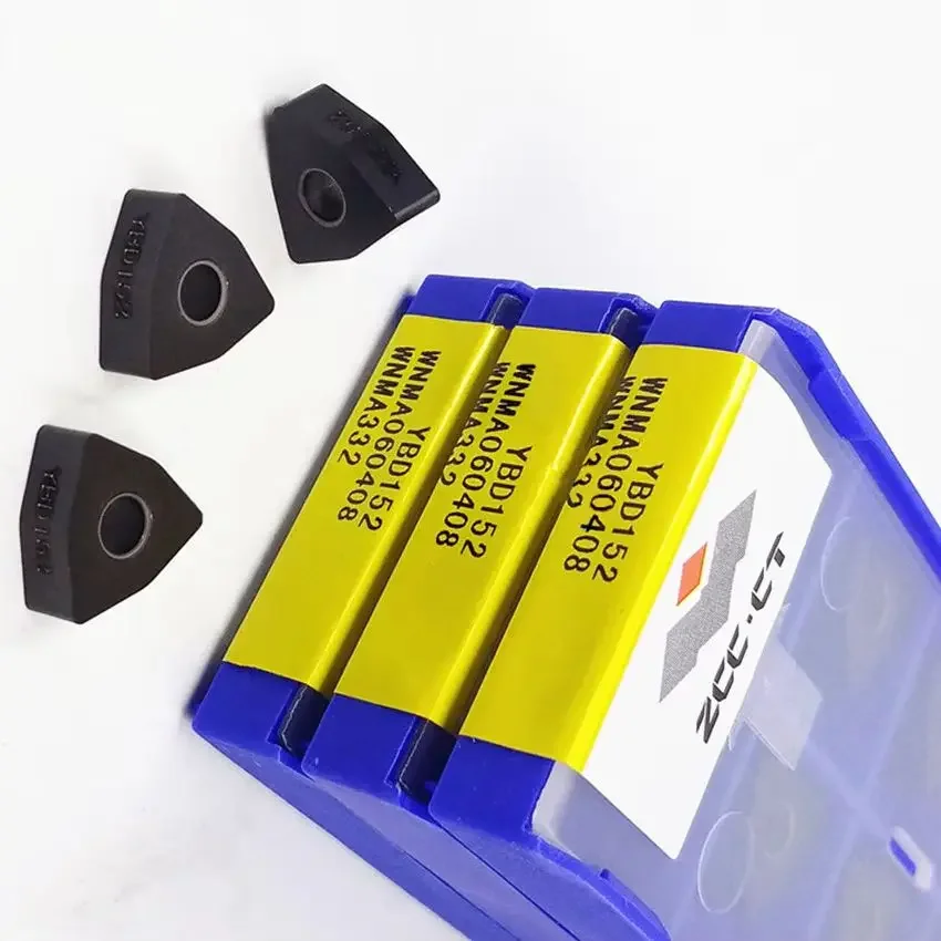 

WNMA060408 YBD152/WNMA080408 YBD102/WNMA080412 YB7315 WNMA332 WNMA432 WNMA433 ZCC.CT CNC carbide inserts turning tools 10pcs/box