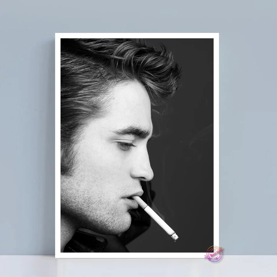 

Robert Pattinson Poster Movie Star Wall Decor Canvas Art Silk Prints For Cafe Dormitory Girl's Room Painting Gift