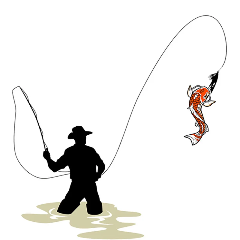 

Fishing in the Air (Stage) Magic Tricks Funny Stage lllusions Gimmicks Mentalism Props Fish Appearing Chinese Traditional Magia