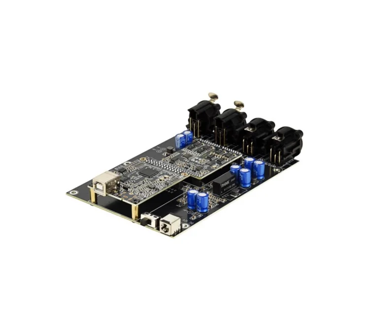 Nvarcher USB ASIO sound card acquisition card XMOS 2-channel recording playback indicator measurement ES9018 ES9822 view 6