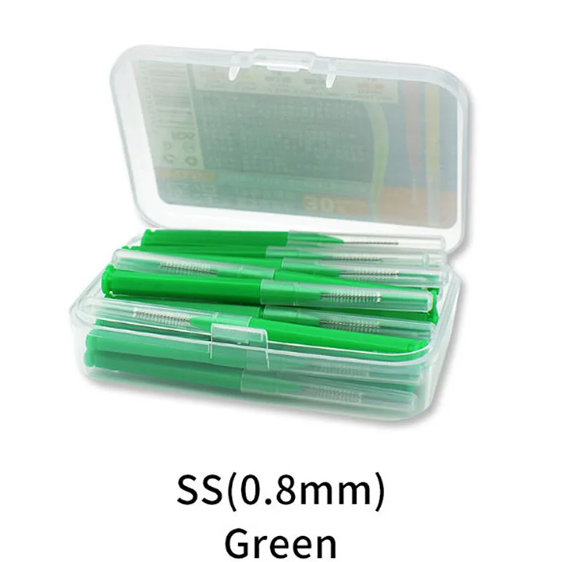 30 stuks Premium Tandheelkundige Picks Kit - Draagbare Rager & Flossen Sticks voor Effectieve Tandreiniging, Mondverzorging,