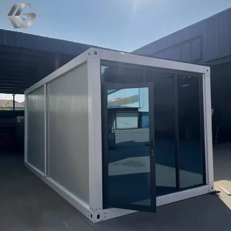 The Minimalist-style Container Office Can Be Used in Construction Sites, Factories and Warehouses.