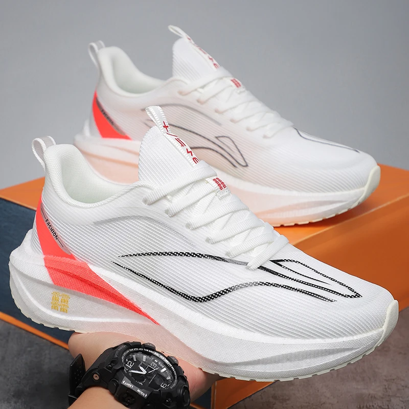 

Новые мужские кроссовки 2025 года, кроссовки, кроссовки, повседневная обувь Мягкая подошва унисекс Повседневная Прочная амортизирующая мягкая подошва