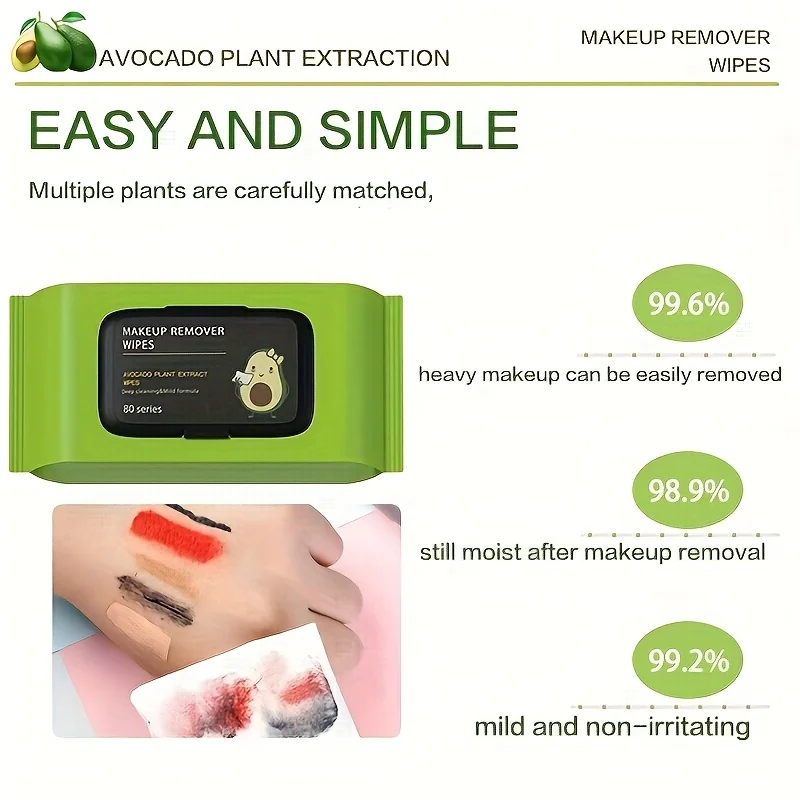 メイク落とし ディープクレンジング ウェットティッシュ 全肌質対応 旅行に最適 使い捨て 肌に優しい