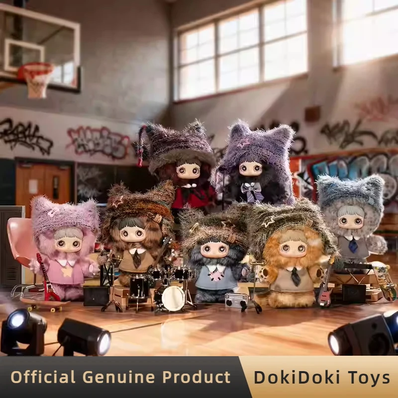 

Оригинальная коллекционная фигурка-кукла Maymei Kitten Academy Series Blind Box: милый виниловый плюшевый брелок для сумки, игрушка-сюрприз, подарок на день рождения