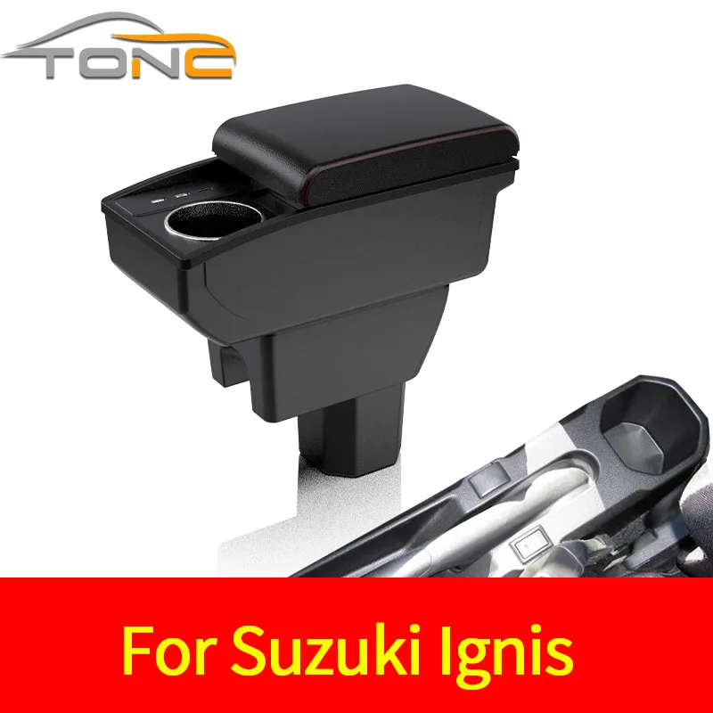 

For Suzuki IGNIS Armrest For Suzuki Ignis Car Armrest box Retrofit parts Interior details Storage box Simple installation