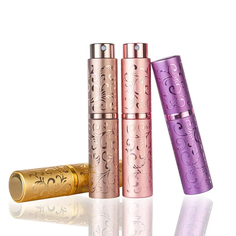 

10ML Mini Refillable Perfume Bottle Empty Cosmetic Containers Travel Spray Atomizer Bottle