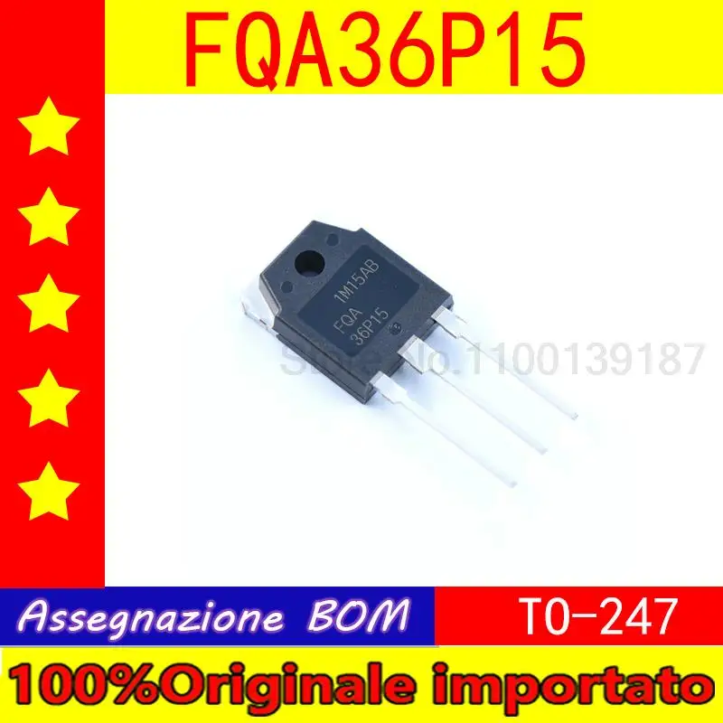 1pcs/lot  FQA36P15 36P15 TO-247  Field Effect Transistor 36A 150V