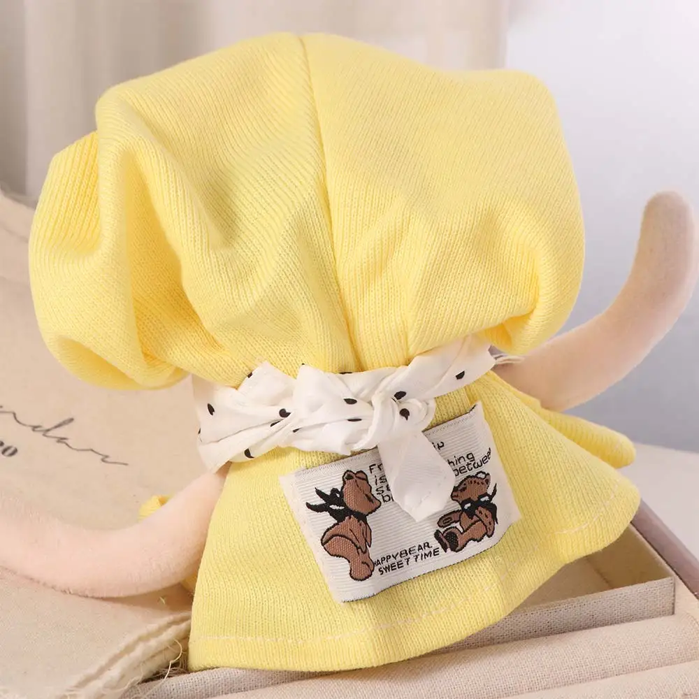 Elven Umhang 20 cm Baumwolle Puppenkleidung Rock mit Schuhen Niedliche Puppenkleidung Dress Up Cartoon Baumwolle Puppenkleidung Kindergeschenk
