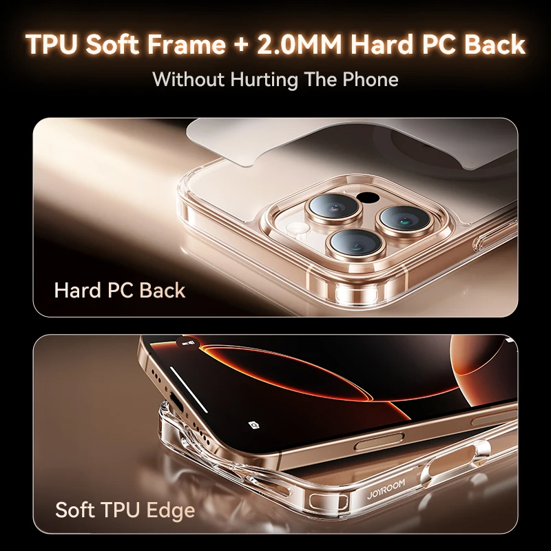Funda magnética para iPhone 17 Pro Max, cubierta esmerilada a prueba de golpes, para iPhone 16 Pro, con carga inalámbrica y imán 5