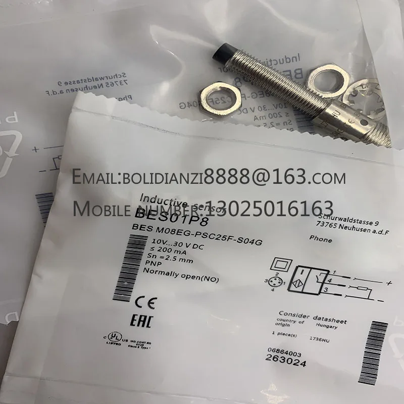 Sensor asli baru BES01P8 BES M08EG-PSC25F-S04G