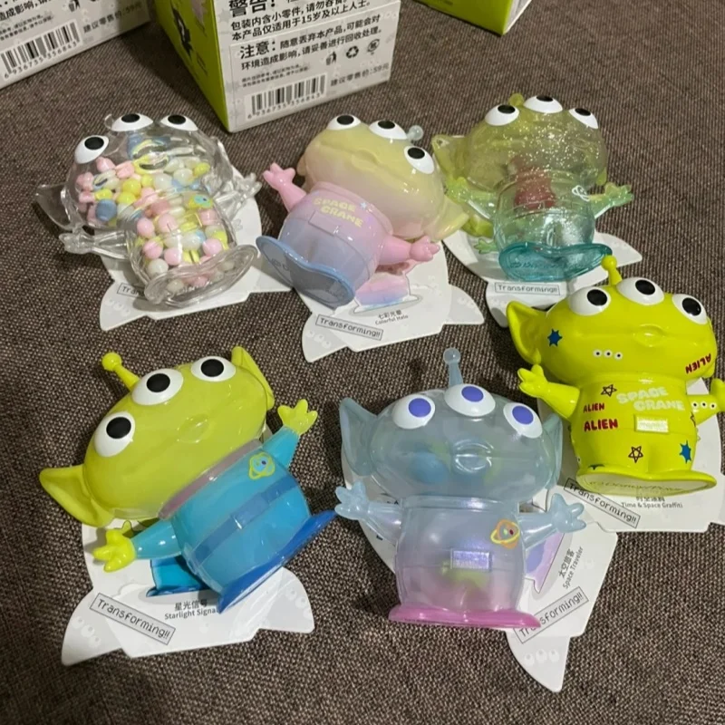 Miniso Toy Story Alien Series, figura de caja ciega temática de moda, modelo de adornos de escritorio de Anime, juguete coleccionable, Original