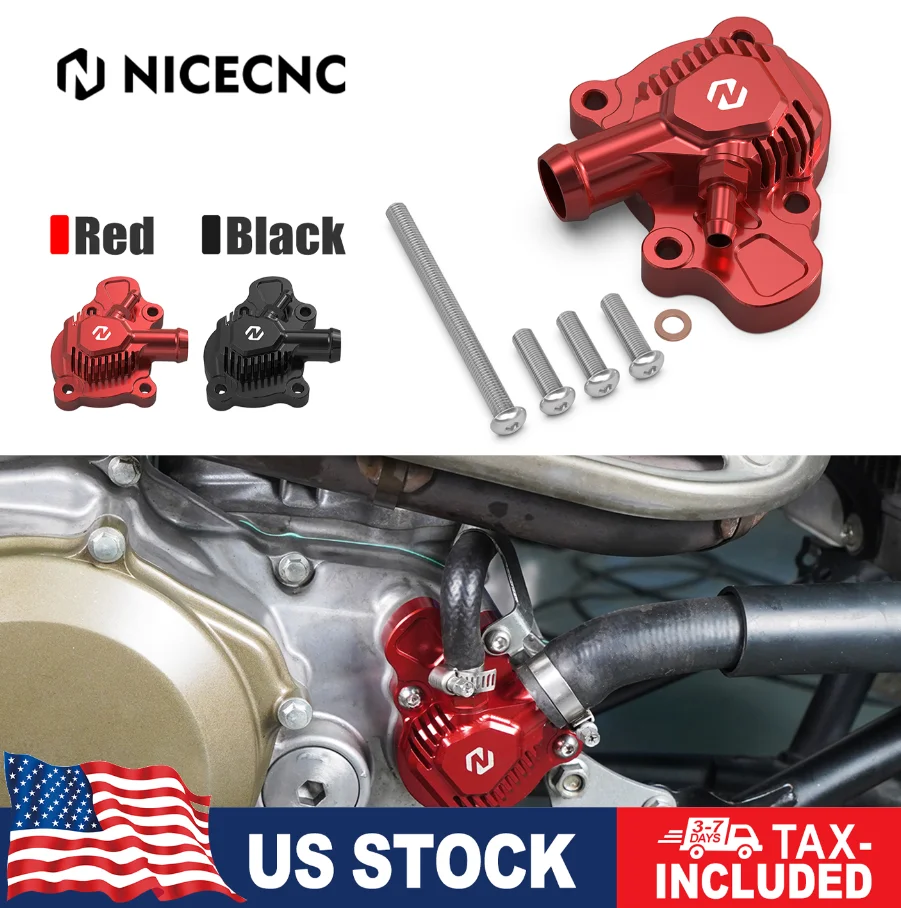 

For Honda TRX450R 2006-2009 TRX450ER 2006-2014 Water Pump Cover Guard Cap Protection 6061-T6 Aluminum ATV Parts 19220-HP1-600