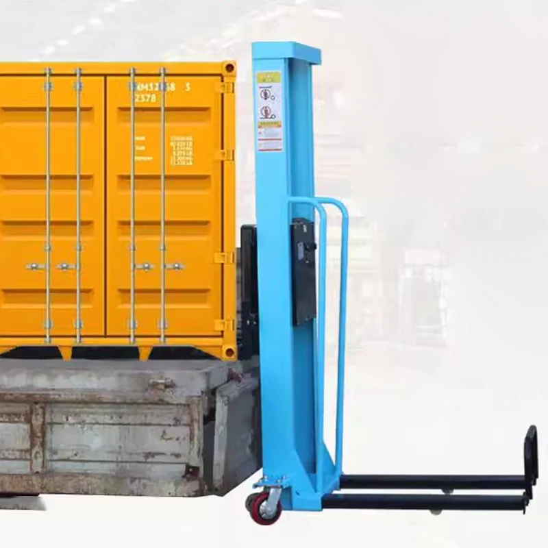 Electric Portable Forklift Truck 800KG Portable Hydraulic Loading/Unloading Tool Compact Mobile Lift Truck Pallet(Customized)