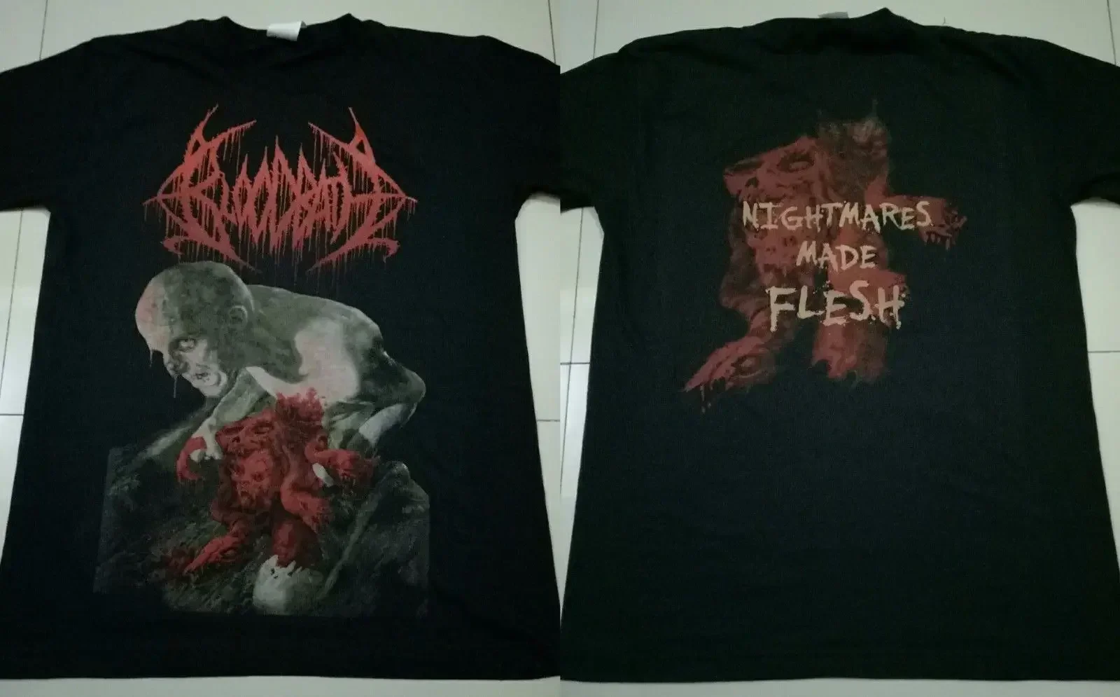 BLOODBATH - Nightmares Made Flesh SS Official Entombed Dismember Katatonia