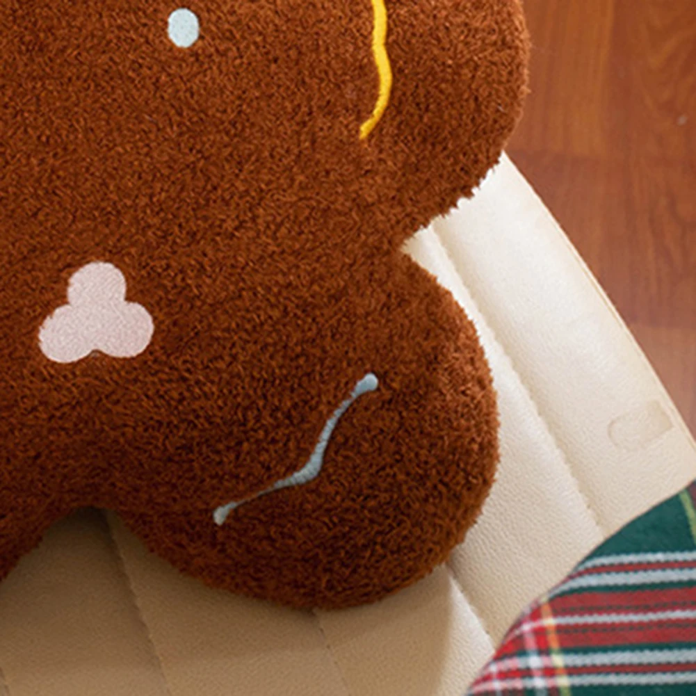 الزنجبيل رجل رمي وسادة ، التحبيب المألوف أفخم لعبة للمنزل ، لطيف #4