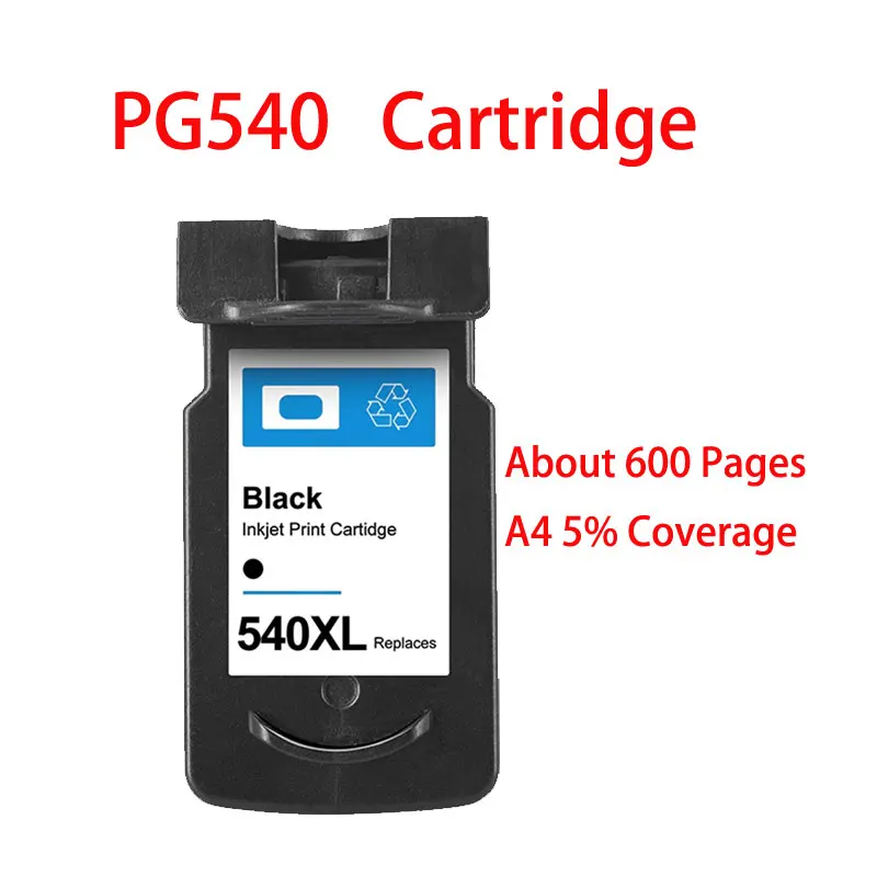 Imagem -05 - Cartucho de Tinta Recarregáveis para Impressora Compatível para Canon 540 541 Pg540 Cl541 Pixma Mx455 Mx475 Mx515 Mx525 Mx535 Ts5150 Ts5151