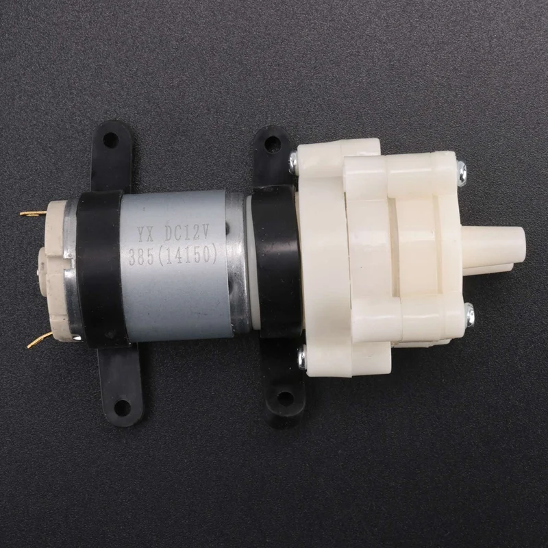 R385 Мембранный насос постоянного тока, чайник, 6-12 В, мини-всасывающий насос для ноутбука, водяное охлаждение, насос для аквариума, многофункциональный модуль, простая установка