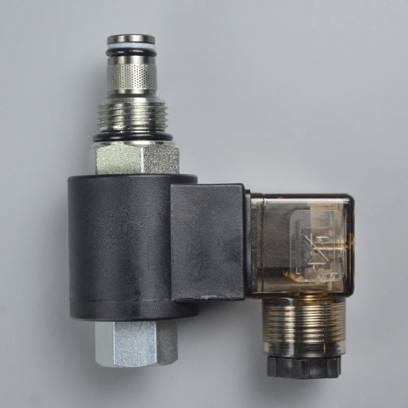 Two position two normally open DHF08-221 hydraulic thread insertion electromagnetic directional valve SV08-21 LSV08-NOP