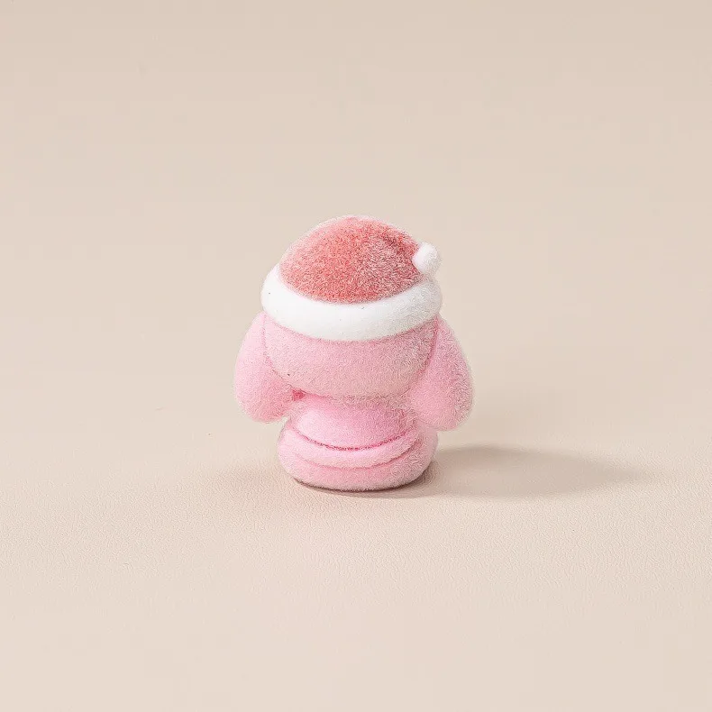 9 قطعة/المجموعة عيد الميلاد غرزة الشكل لعبة تمثال صغير سطح المكتب الديكور نموذج الحلي لعب بنين بنات هدايا عيد الميلاد #5