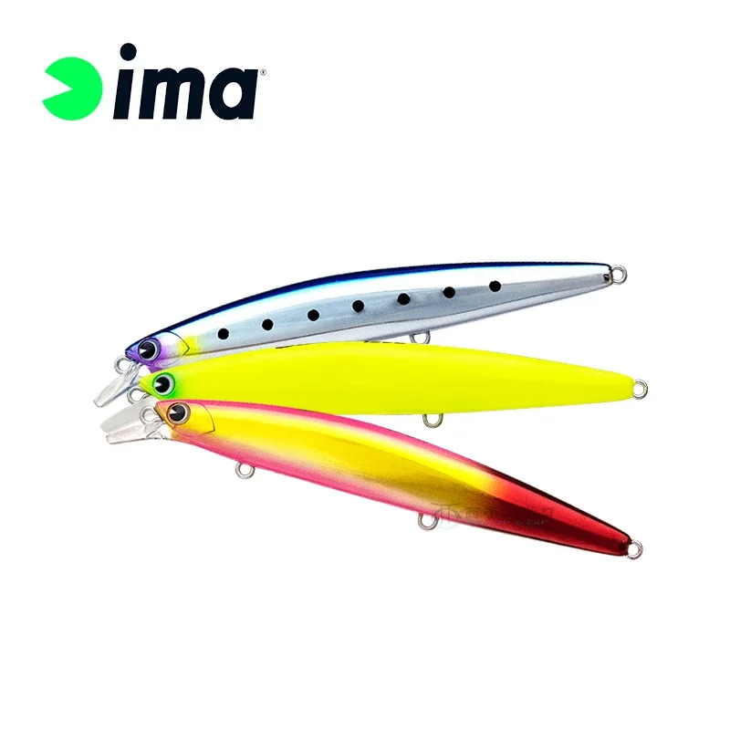 Japan IMA Fishing Bait Jetty 135s Submerged Mino Ultra Long Throw Luya Hard Upturned Mouth Fishing Lure