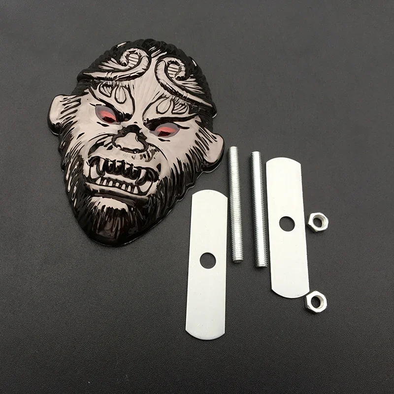 

Sun Wukong 3D Metal Car Front Grille Badge Decal for Nissan Volvo honda audi Subaru KIA Lexus Ford The Monkey King Stickers