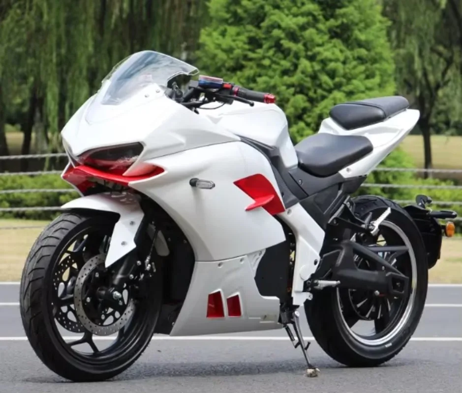 

2025 New Style 3000W High-Speed Electric Sport Moped Vintage Racing Motorcycle For Adults 80km/h 72V Voltage Model JL