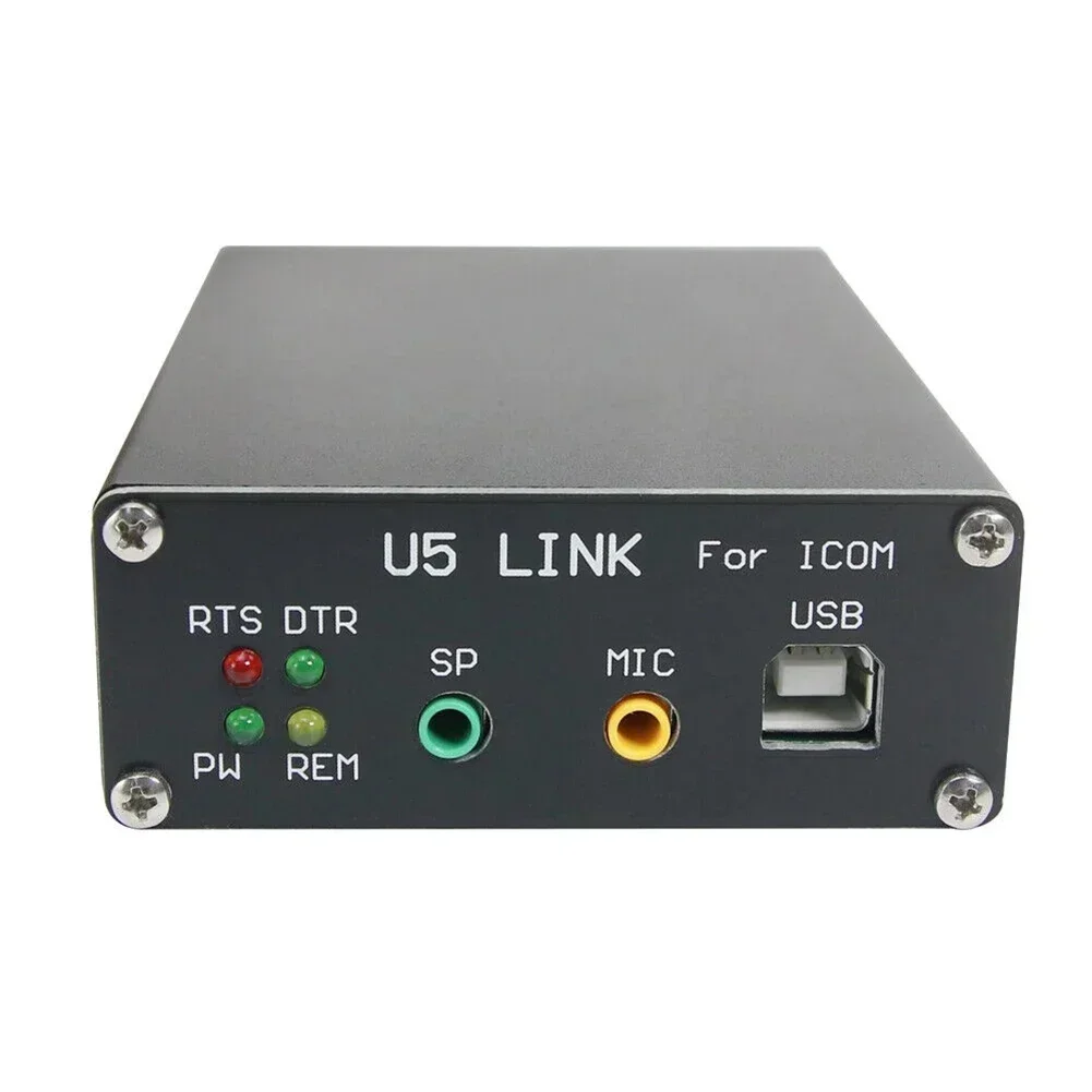 U5 Link COM Radio Connector For ICOM IC-703 706 706MK2 706MK2G 718 78 7000 7200 Power Saving Box For HRD DM780 LOGG32 Tools