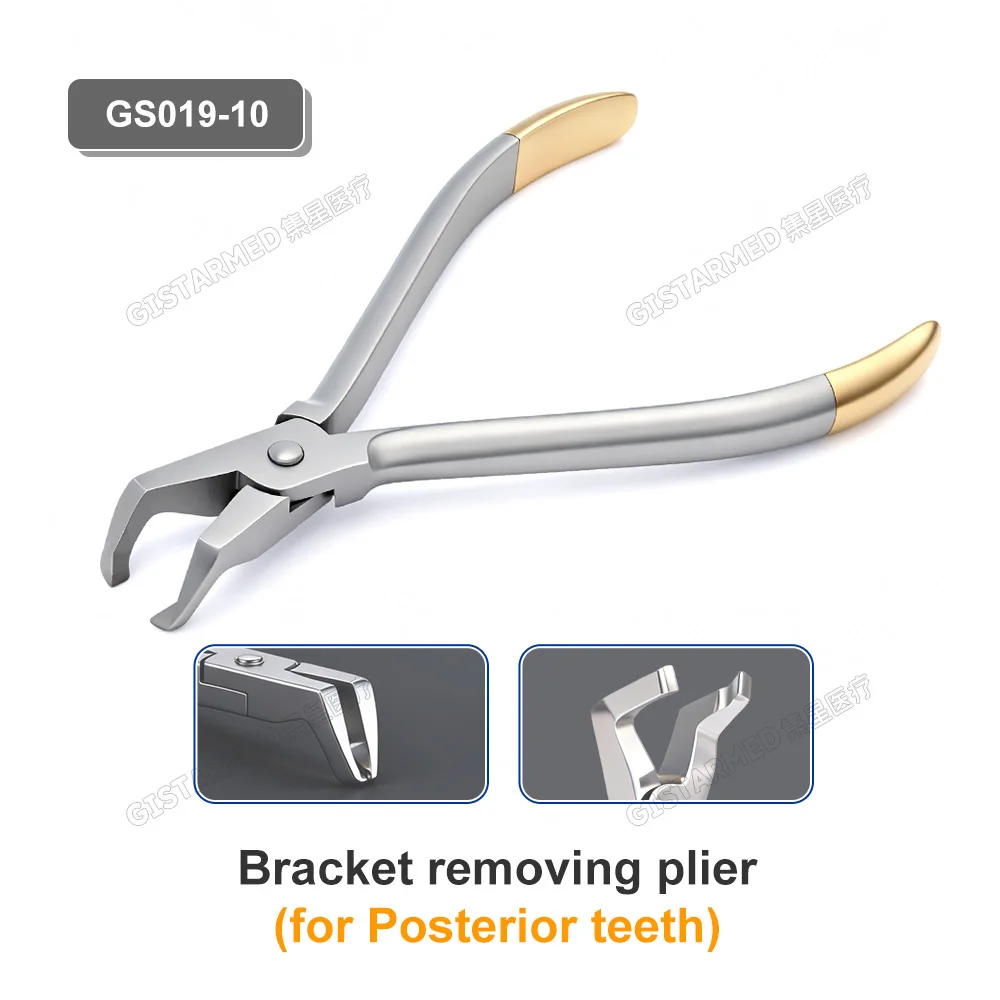 GistarMED Dental-Kieferorthopädie-Zange aus Edelstahl, Zahnarztinstrument, Distal-Endschneider-Zange mit TC-Blending-Zange – Detail 12