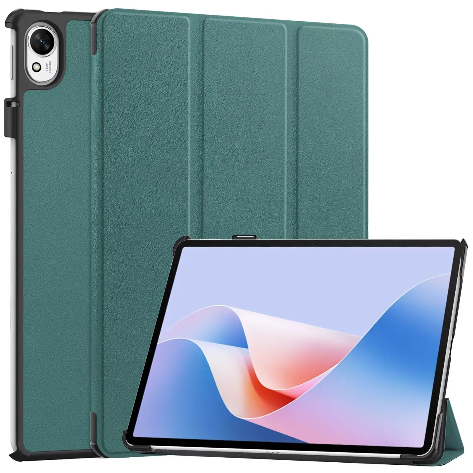

For Huawei MatePad 11.5S / MatePad Air 11.5 Case 11.5-inch Tri-Fold Hard Shell Auto Sleep Wake Tablet Cover Funda Coque Capa